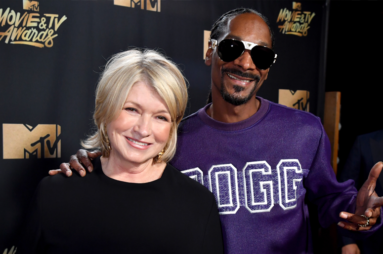 Martha Stewart and Snoop Dogg
