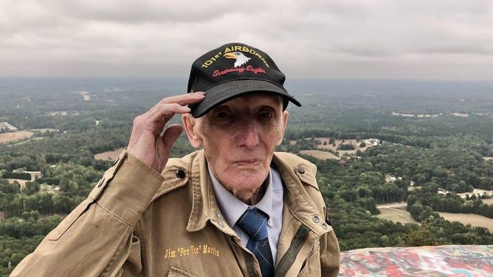 World War II vet James "Pee Wee" Martin dies at age 101