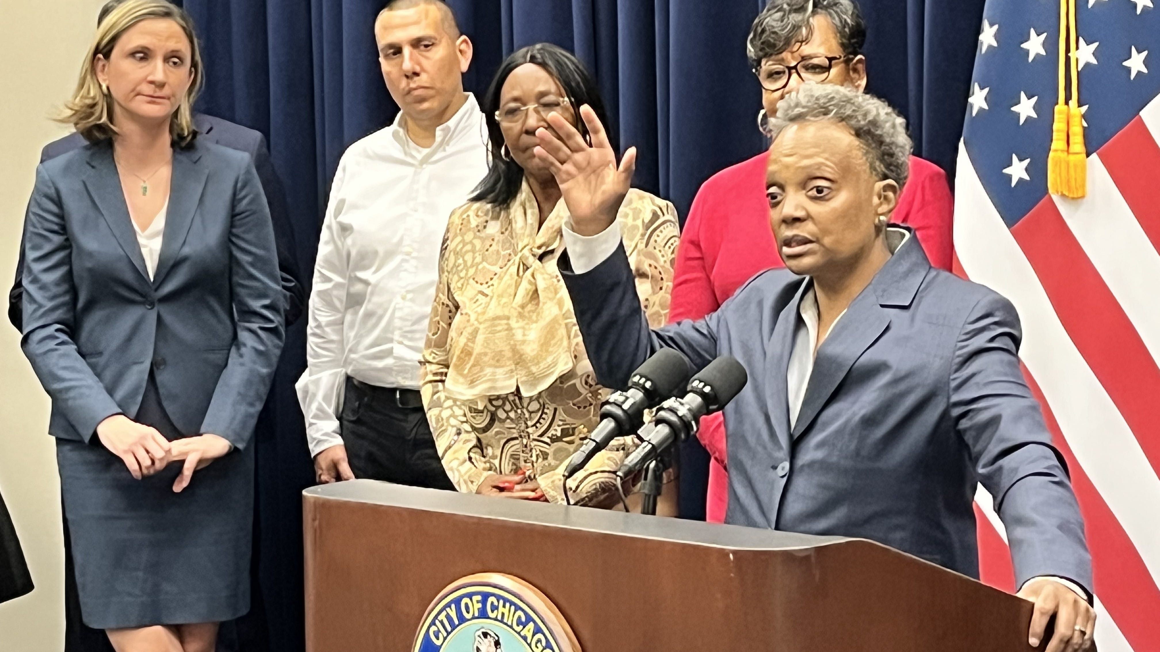 Lightfoot defends narrowly approved 2023 city budget, stands by mayoral record