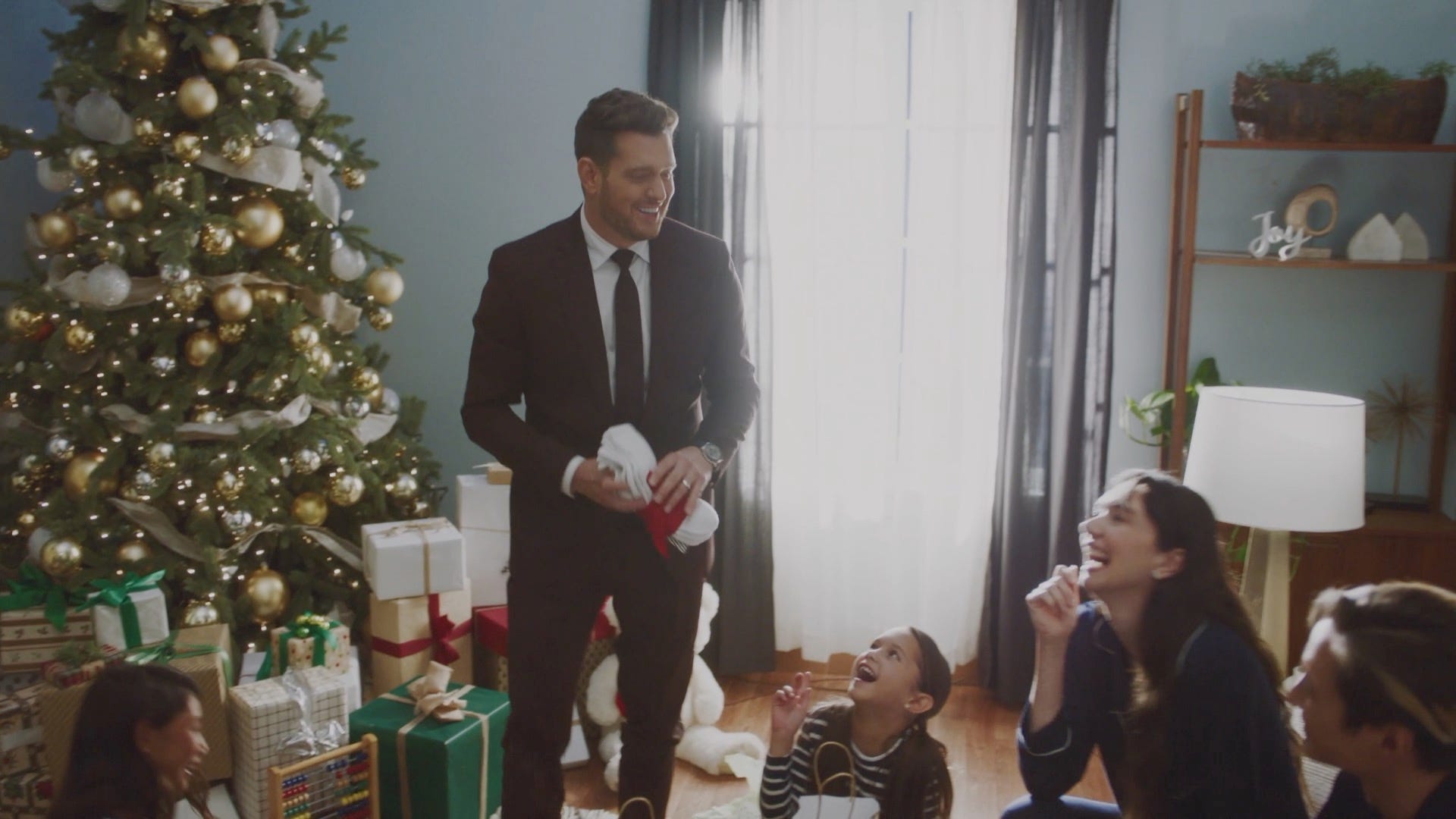 Michael Bublé has declared 'It’s Beginning To Look A Lot Like Christmas' with brand new music video
