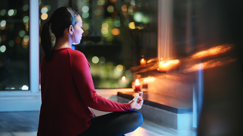Woman Meditating