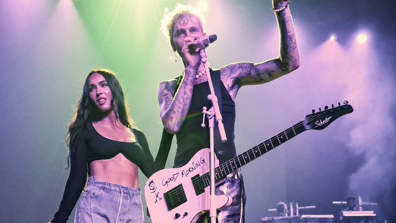 Megan Fox and Machine Gun Kelly