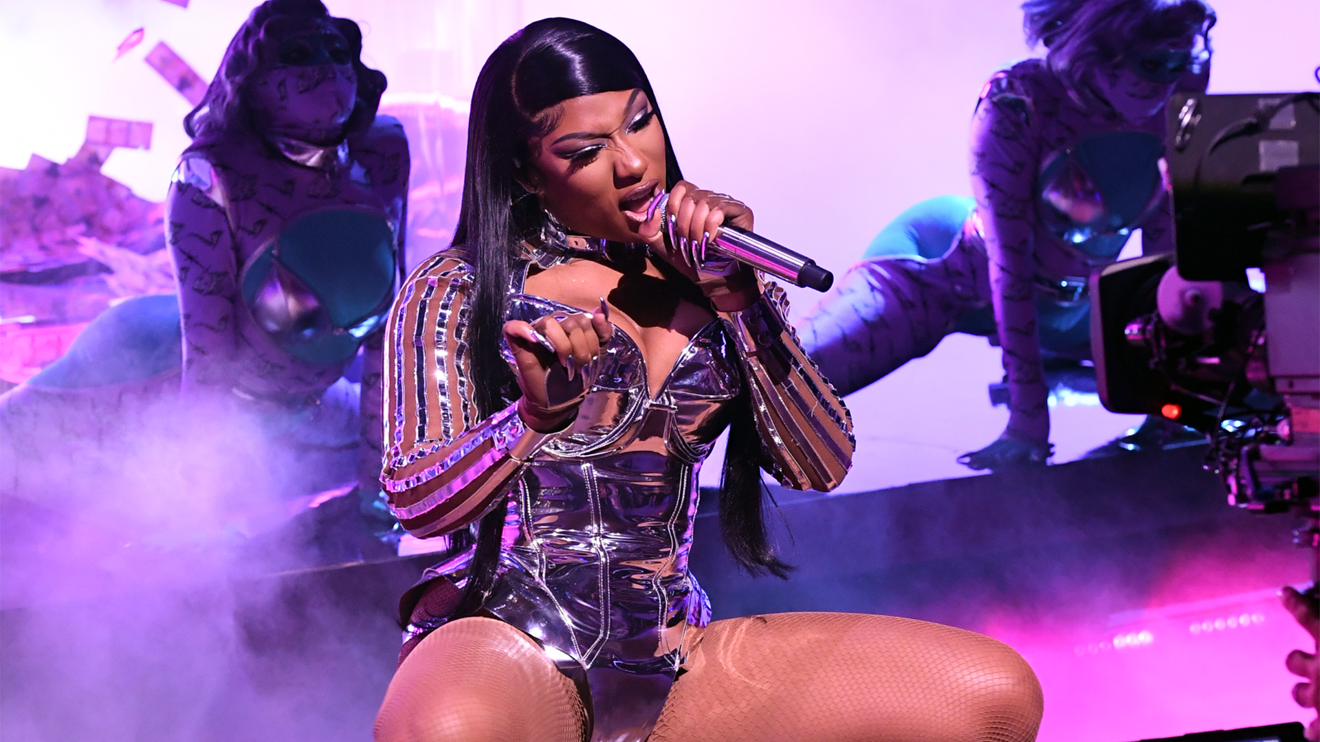 Watch Megan Thee Stallion twerk across the grocery store and ruin one dude's day in 'Thot S***'&nbsp;video