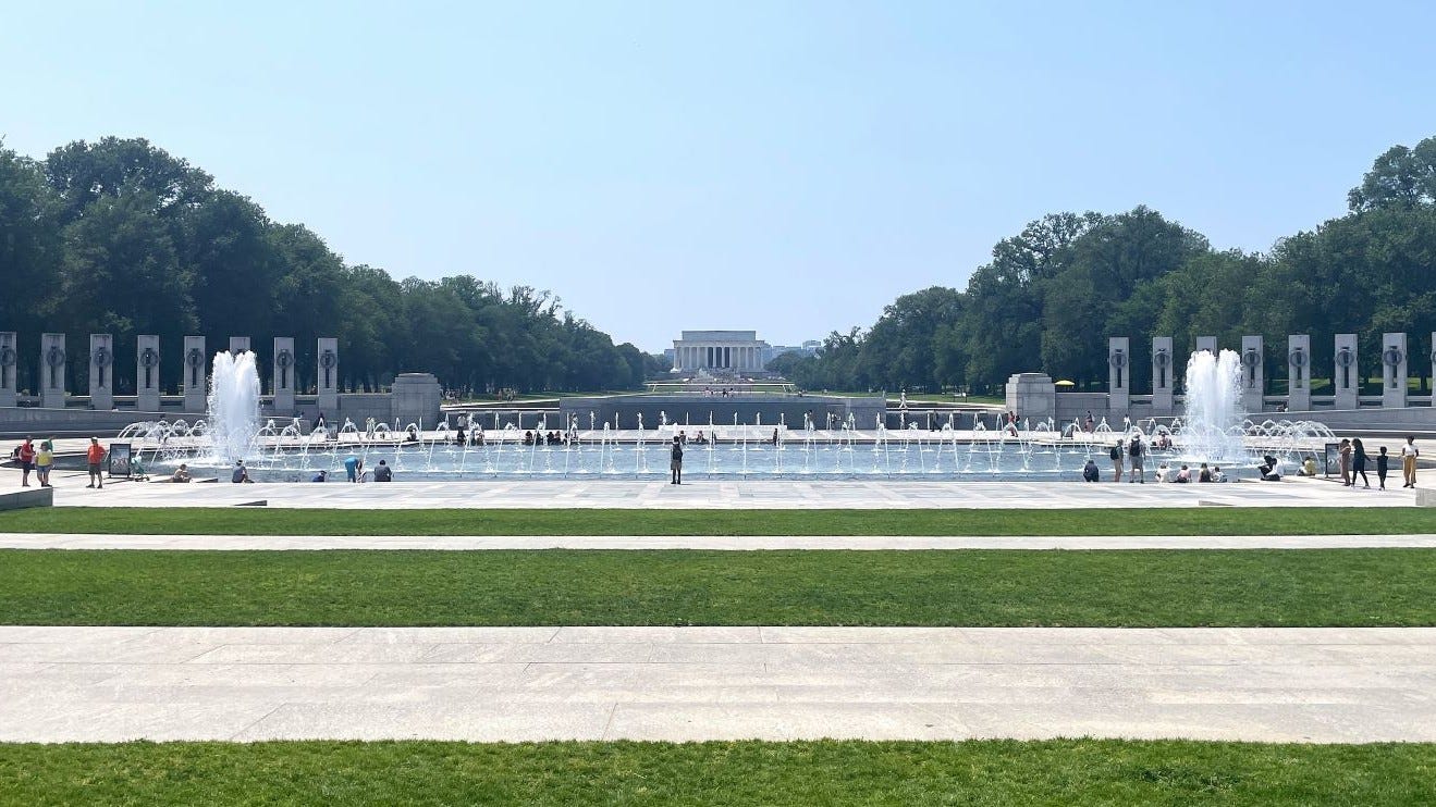 National World War II Memorial closed for a $3.7 million repair project