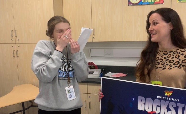 Ms. Merrill still can't believe she won
