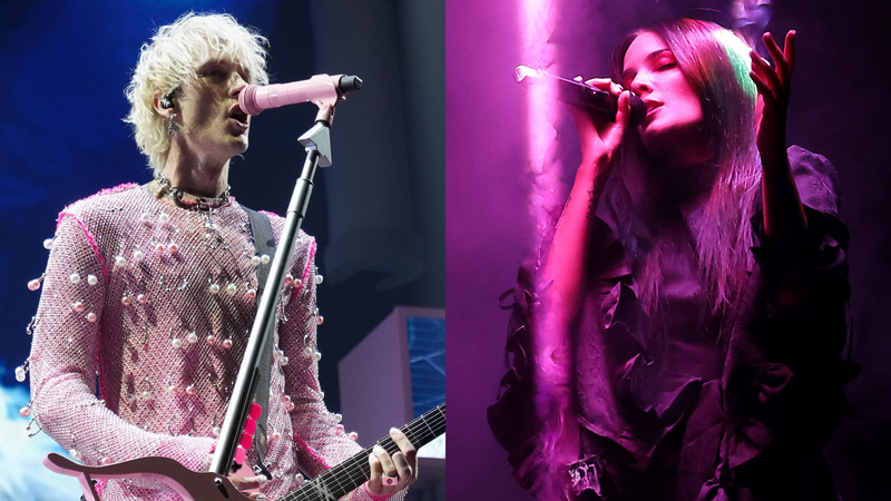 Machine Gun Kelly and Halsey