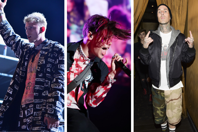 Machine Gun Kelly, Yungblud, and Travis Barker Team Up for 'I Think I'm Okay'