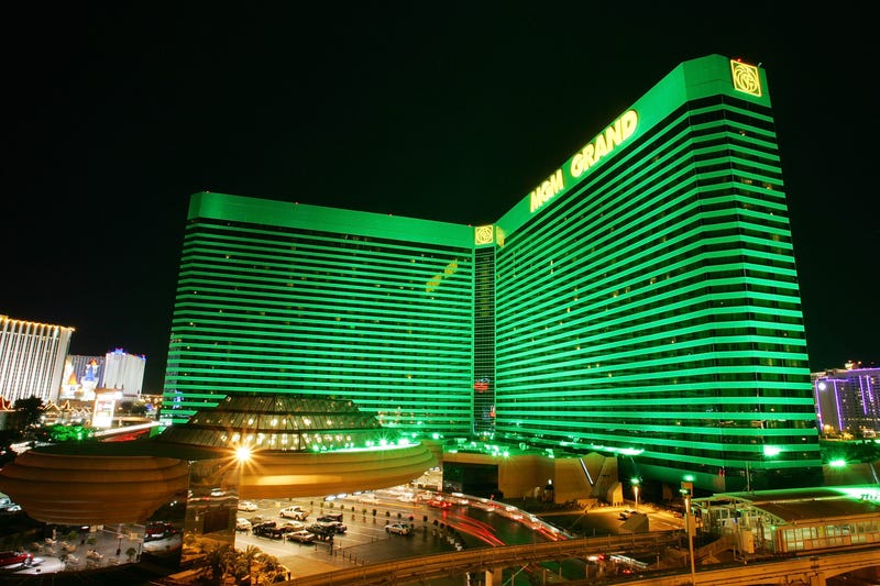 The MGM Grand Resort on the Las Vegas Strip