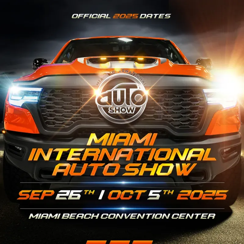 Miami International Auto Show Flyer