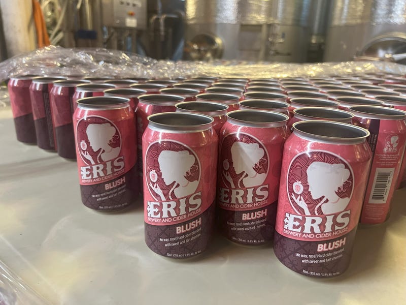 ERIS Cider cans