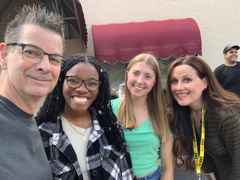 Rocky, Lissa & listeners