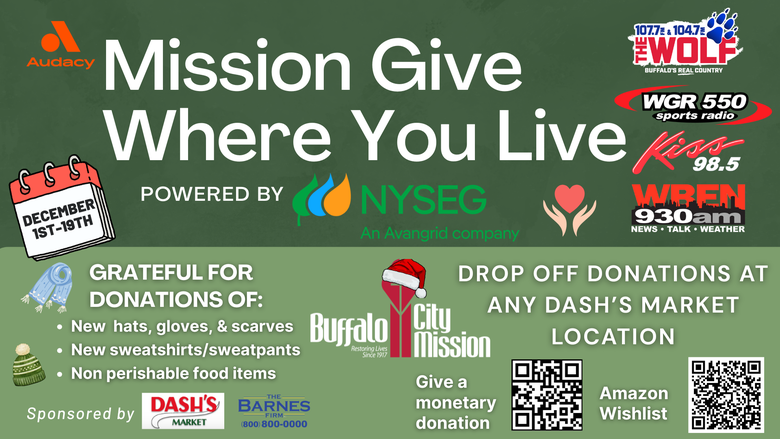Mission Give Where You Live powered by NYSEG