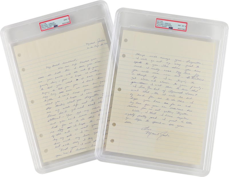 Michael Jordan love letter