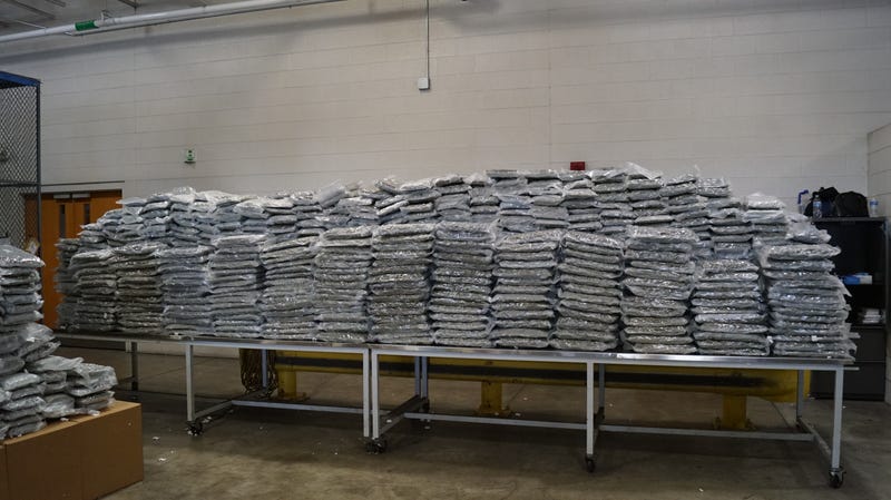 pot seized at border
