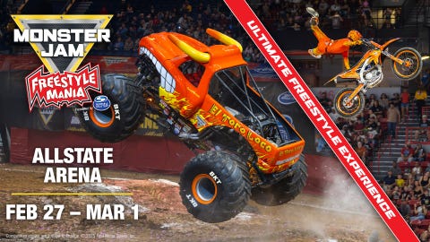 Monster Jam Freestyle Mania 2026