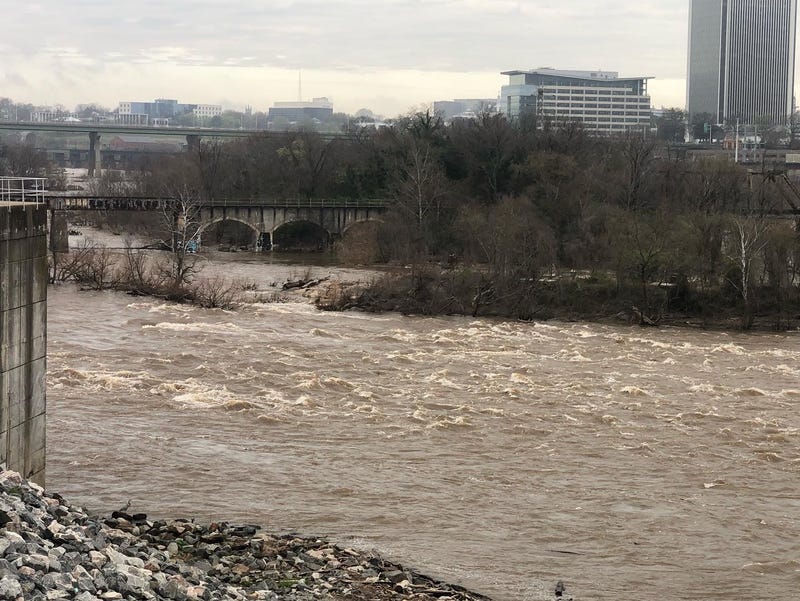 Richmond along the James River