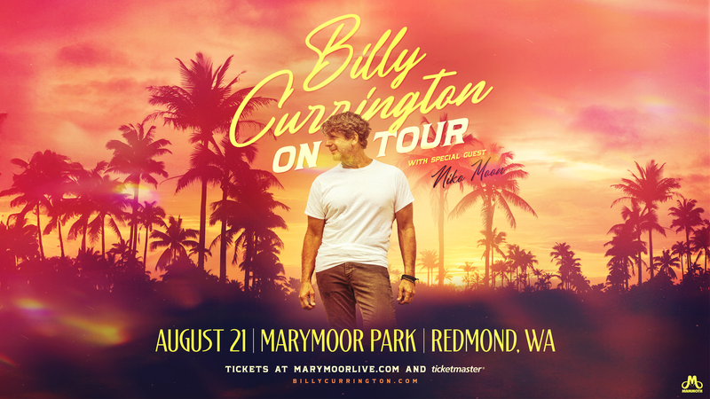 Win Tickets To See Billy Currington At Marymoor Park!