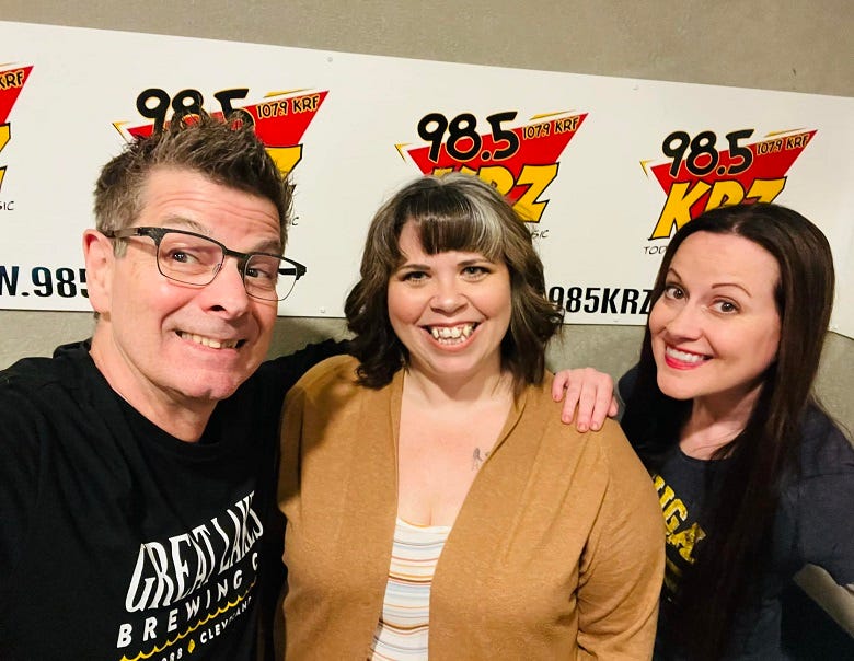 Stacey from "Mom Prom" with Rocky & Lissa
