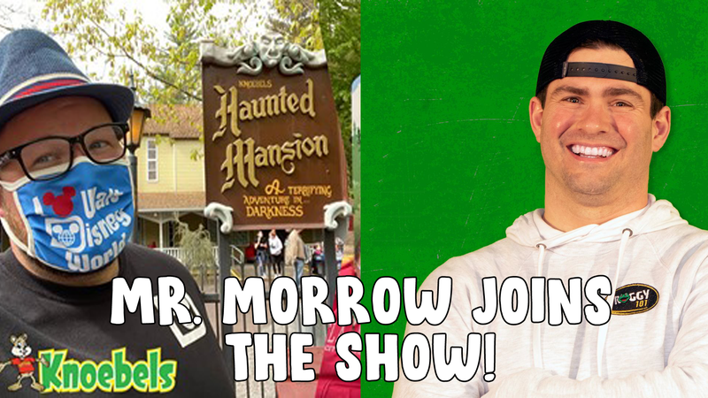The expert on amusement parks joined the show!