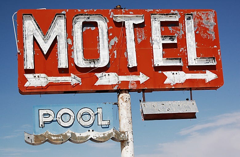 motel sign