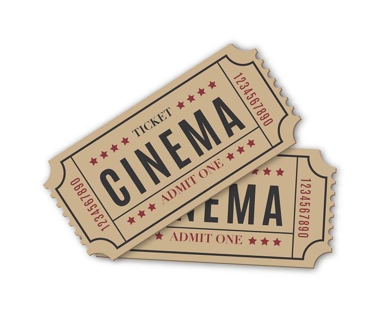 movie tickets