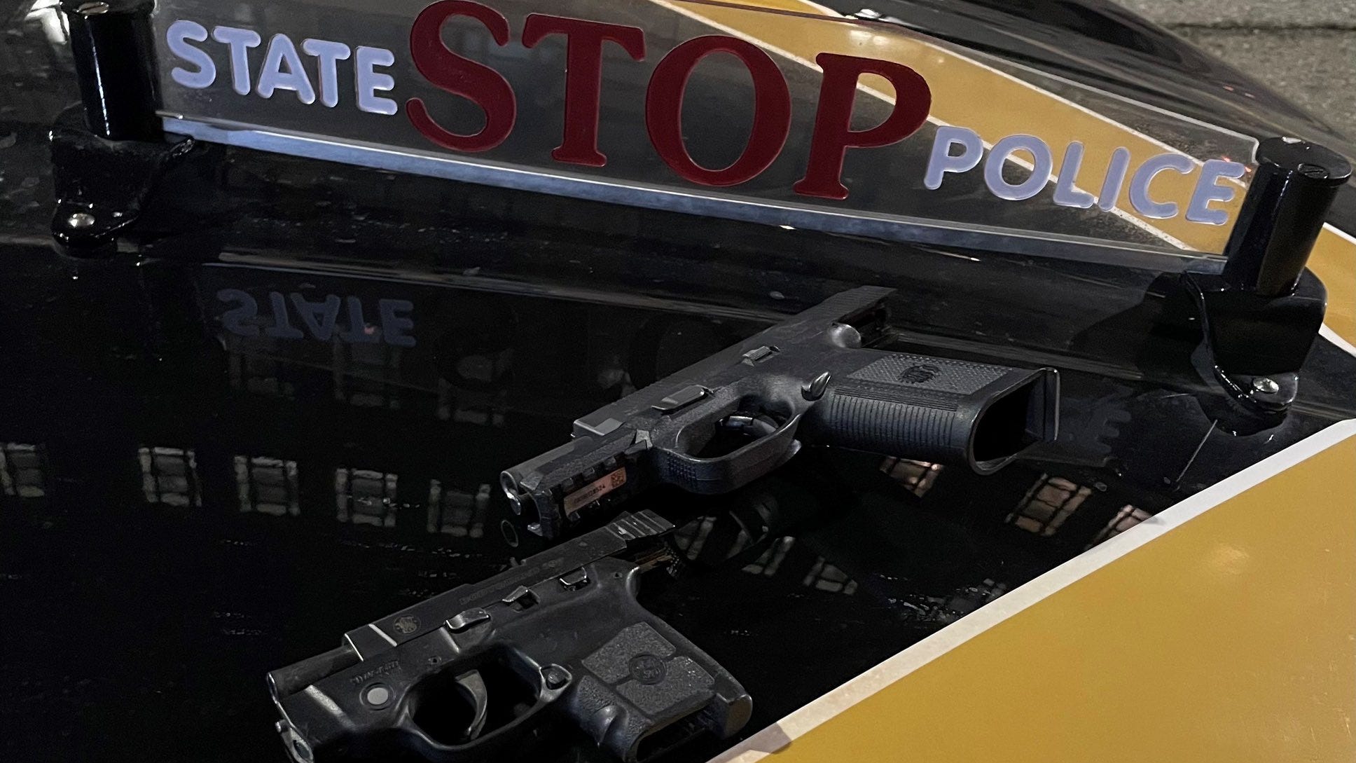 Man driving 102 mph on Lodge Freeway arrested for carrying two unlicensed handguns