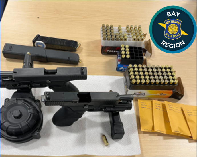 Guns and ammo seized after gas station shooting