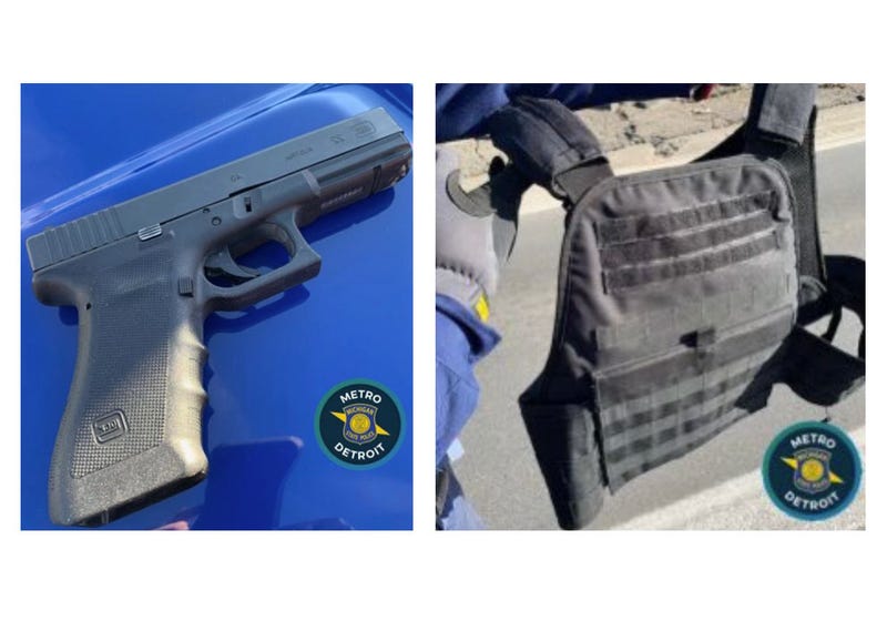 Gun, body armor