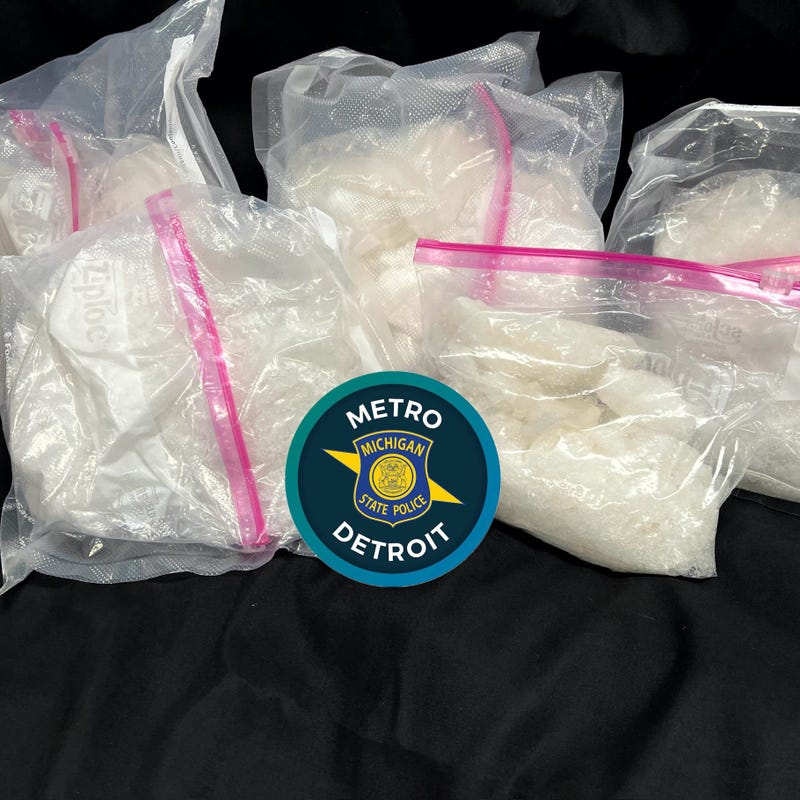 Meth seized by Michigan State Police