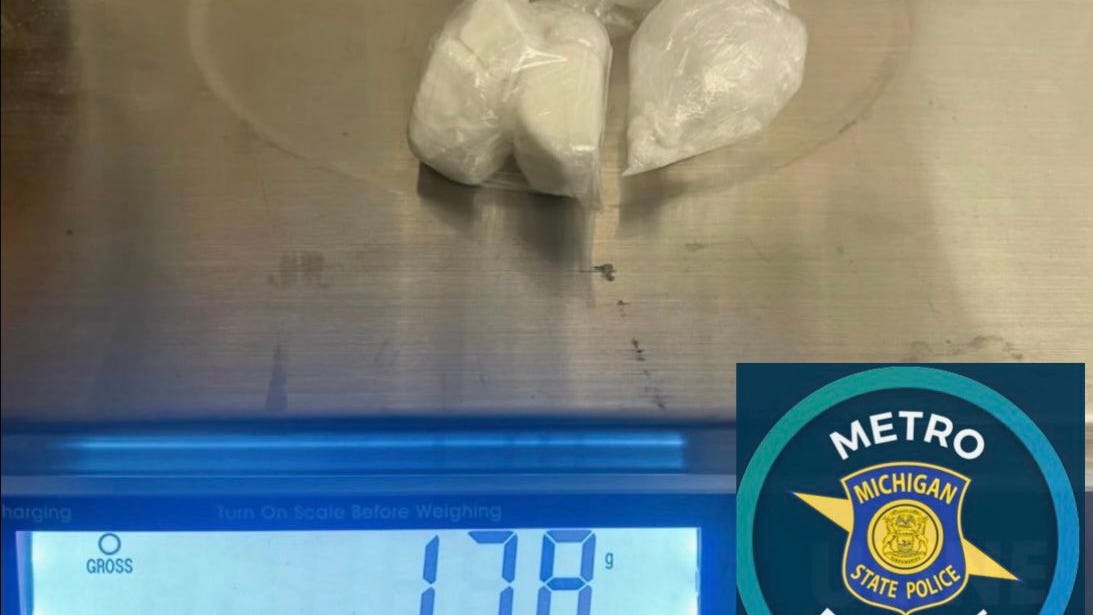 New Year's Eve traffic stop in Detroit leads to drug bust, driver's arrest: MSP