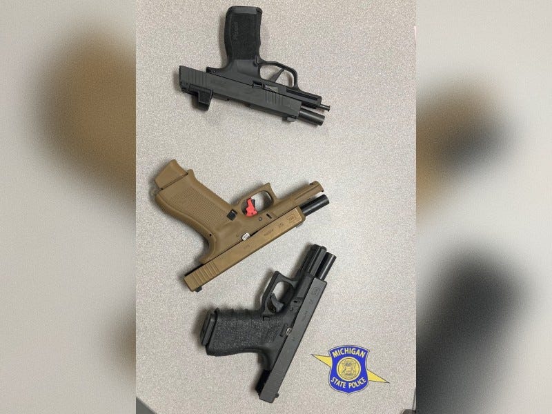Guns seized