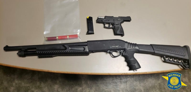 Recovered shotgun