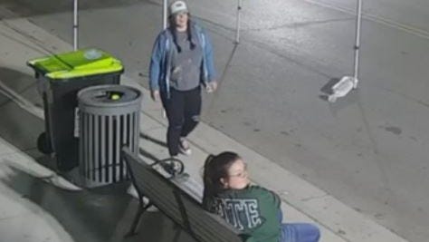 Two women face charges for stealing MSP recruiting tent in downtown Traverse City