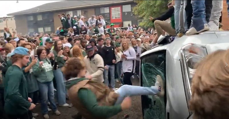 couch burning suspects