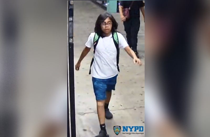 The NYPD is searching for a suspect after a subway conductor was sprayed in the face in Forest Hills on Sunday
