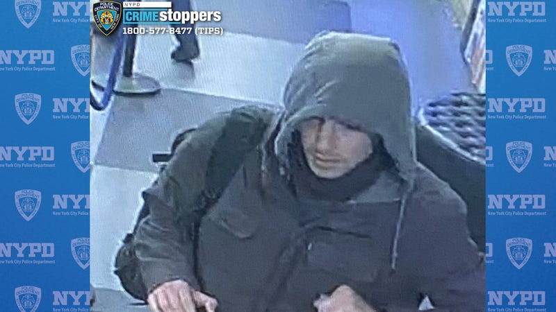 One of two new photos show the suspect's full face in the shooting