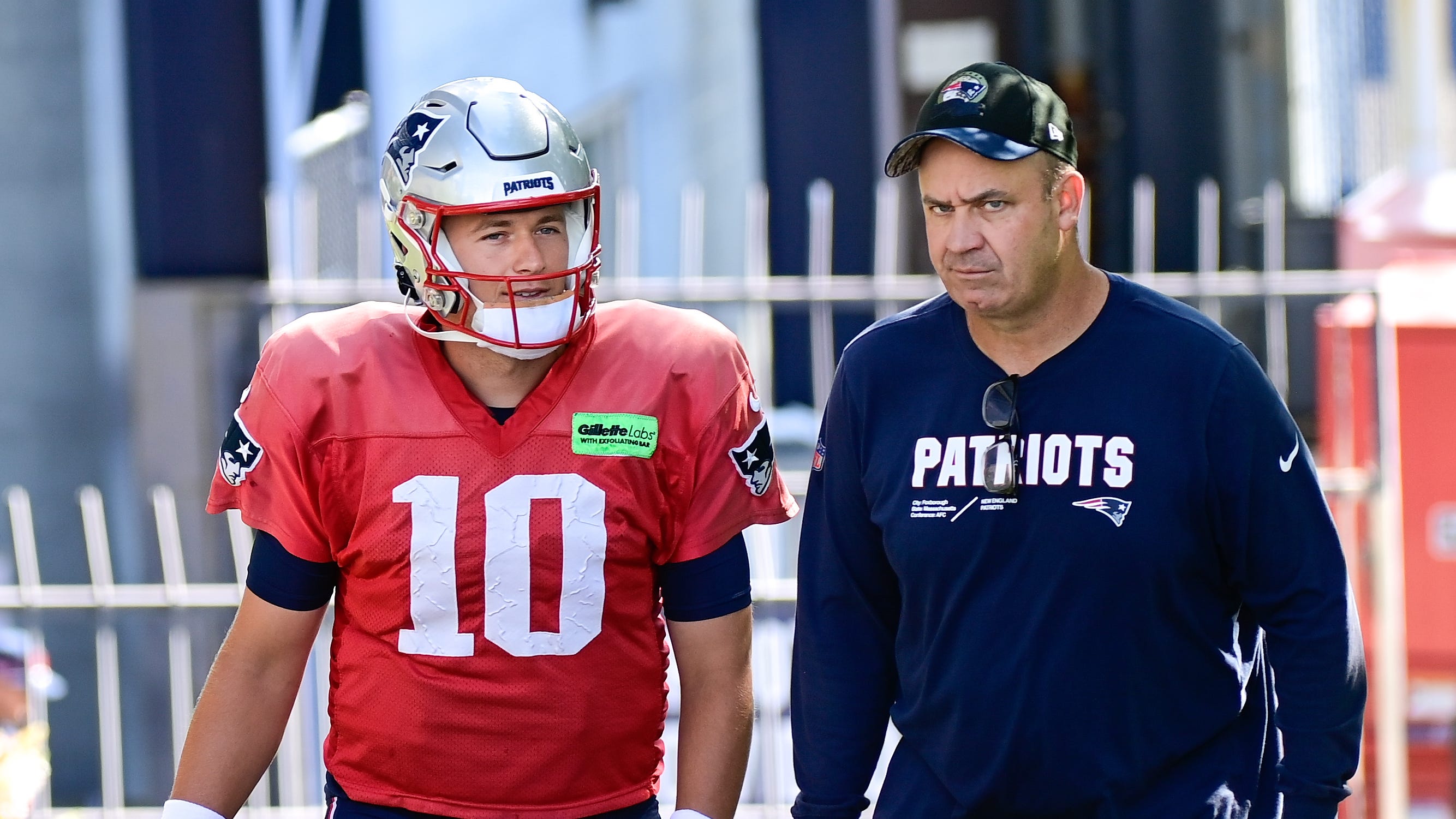 Patriots QB Mac Jones focused on leading, not competing for his job
