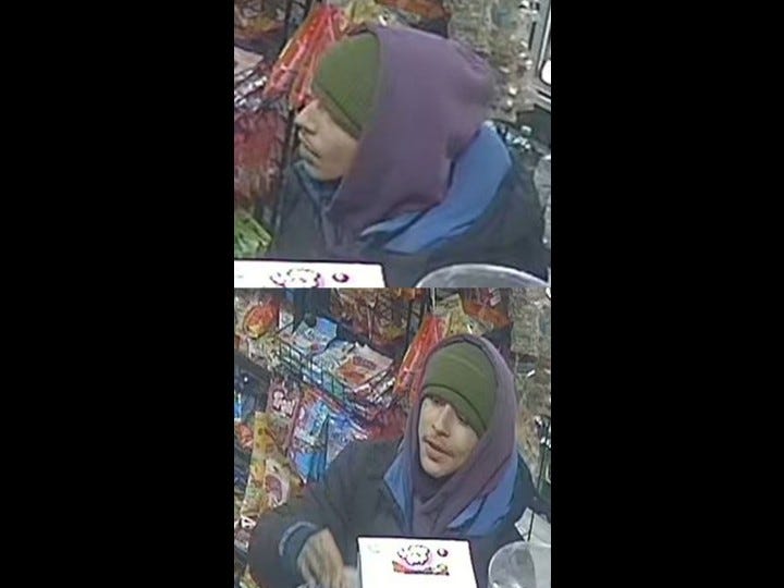 A suspect wanted in relation to a Bronx armed robbery that used a machete earlier this month.