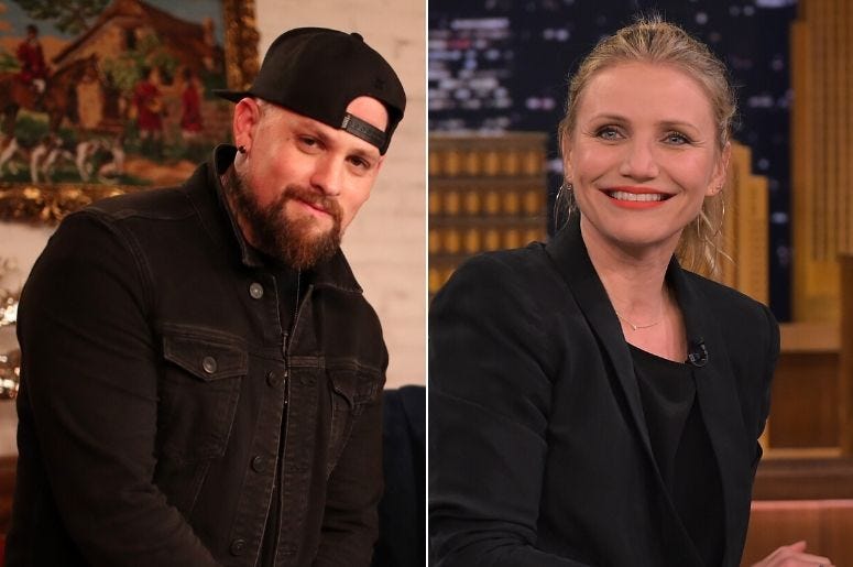 Benji Madden and Cameron Diaz