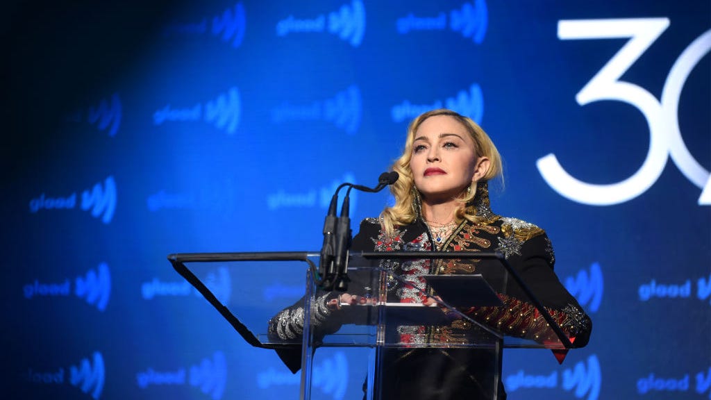Madonna Gives Heartfelt Speech at GLAAD Awards
