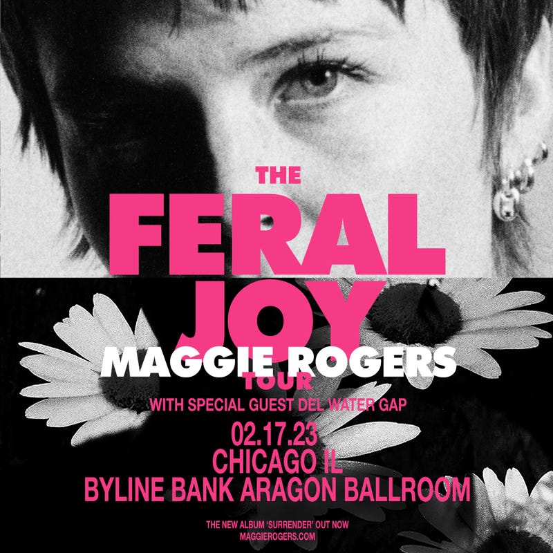 Maggie Rogers 2.17.23 Byline Bank Aragon Ballroom