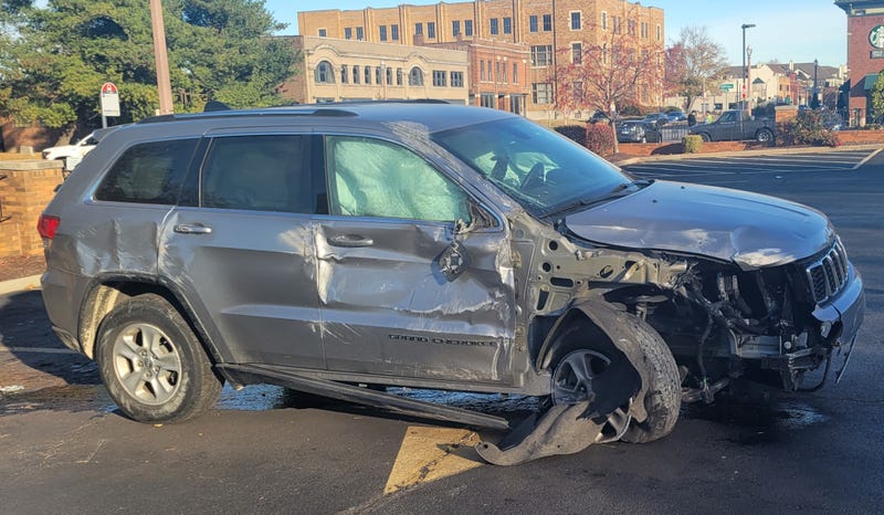 Police ay several cars were involved in a Sunday morning crash near Tower Grove Park that sent several victims to hospitals