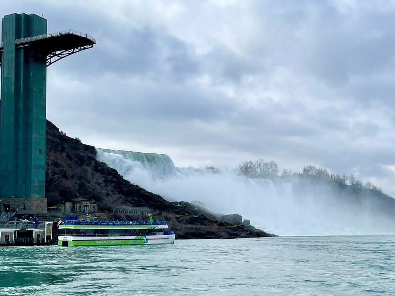 Maid of the Mist opened the 2024 season Thursday, April 4, 2024
