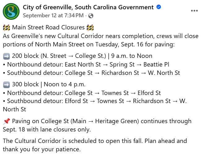 City of Greenville