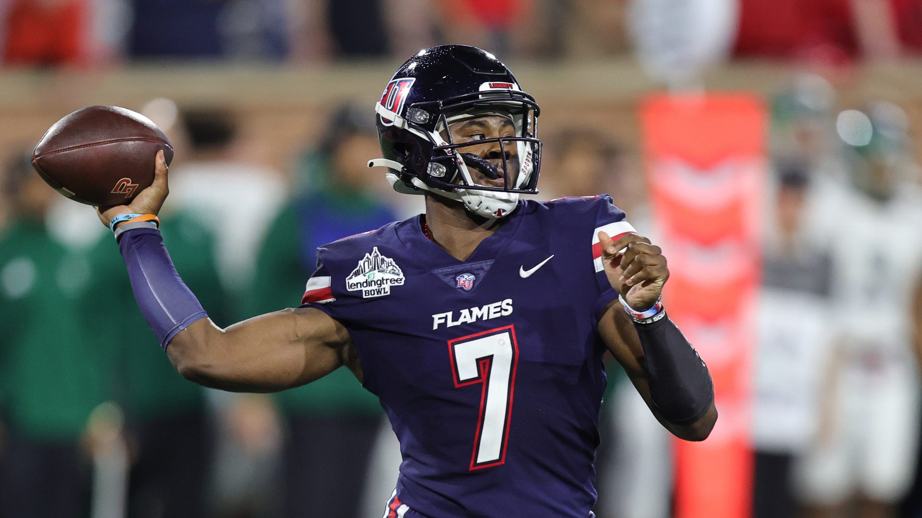 Commanders' Marty Hurney attending Malik Willis pro day at Liberty