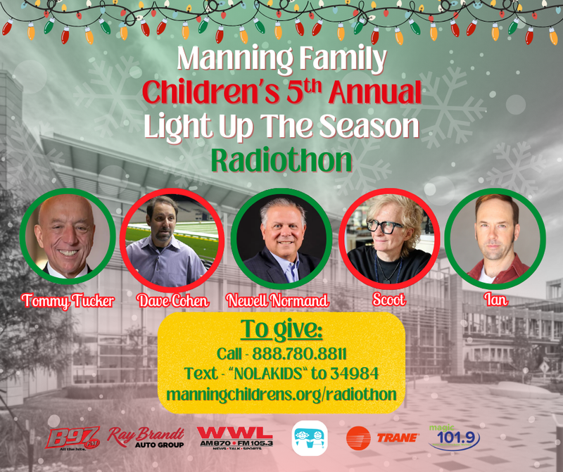 Manning Family Children's Light Up The Season Radiothon
