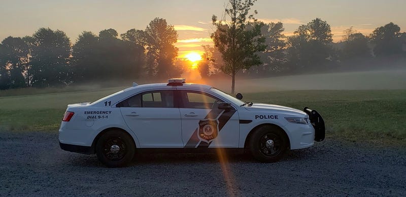A Mansfield Township Police Department cruiser.