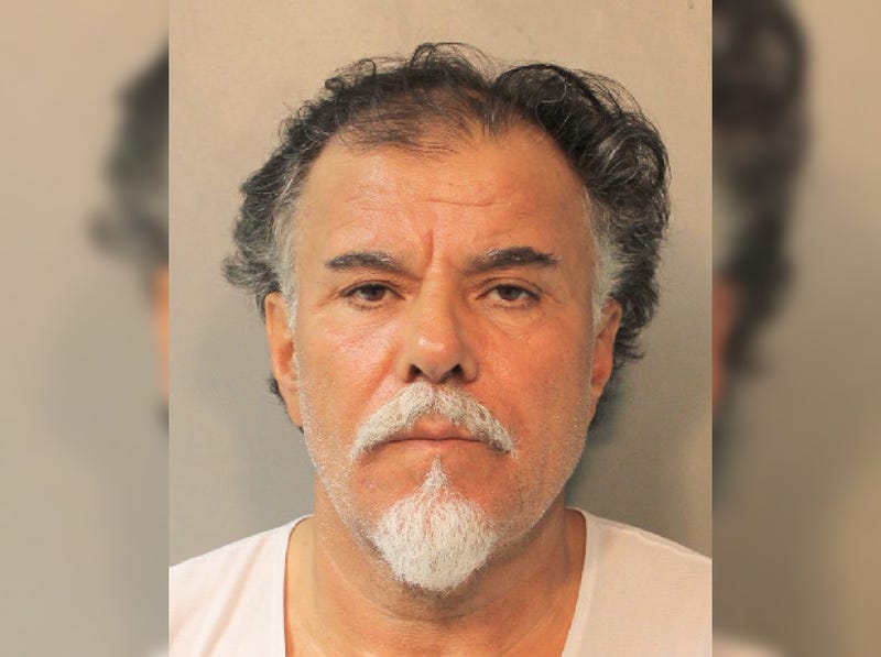 Manuel Reis, 59, was arrested in a tire spike–setting spree on Long Island, police said