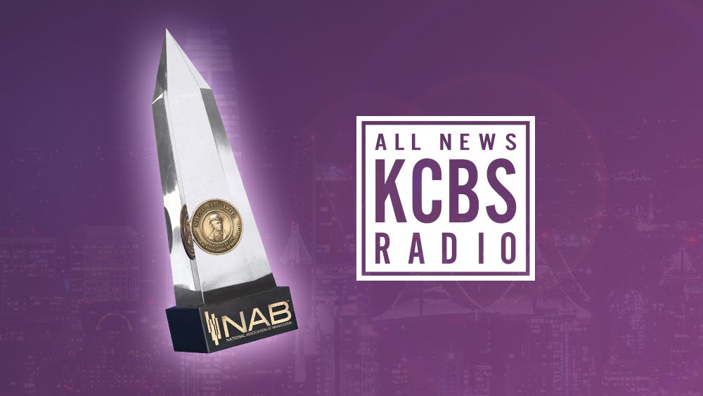 KCBS Radio nominated as 'Legendary Station of the Year' by NAB's Marconi Radio Awards