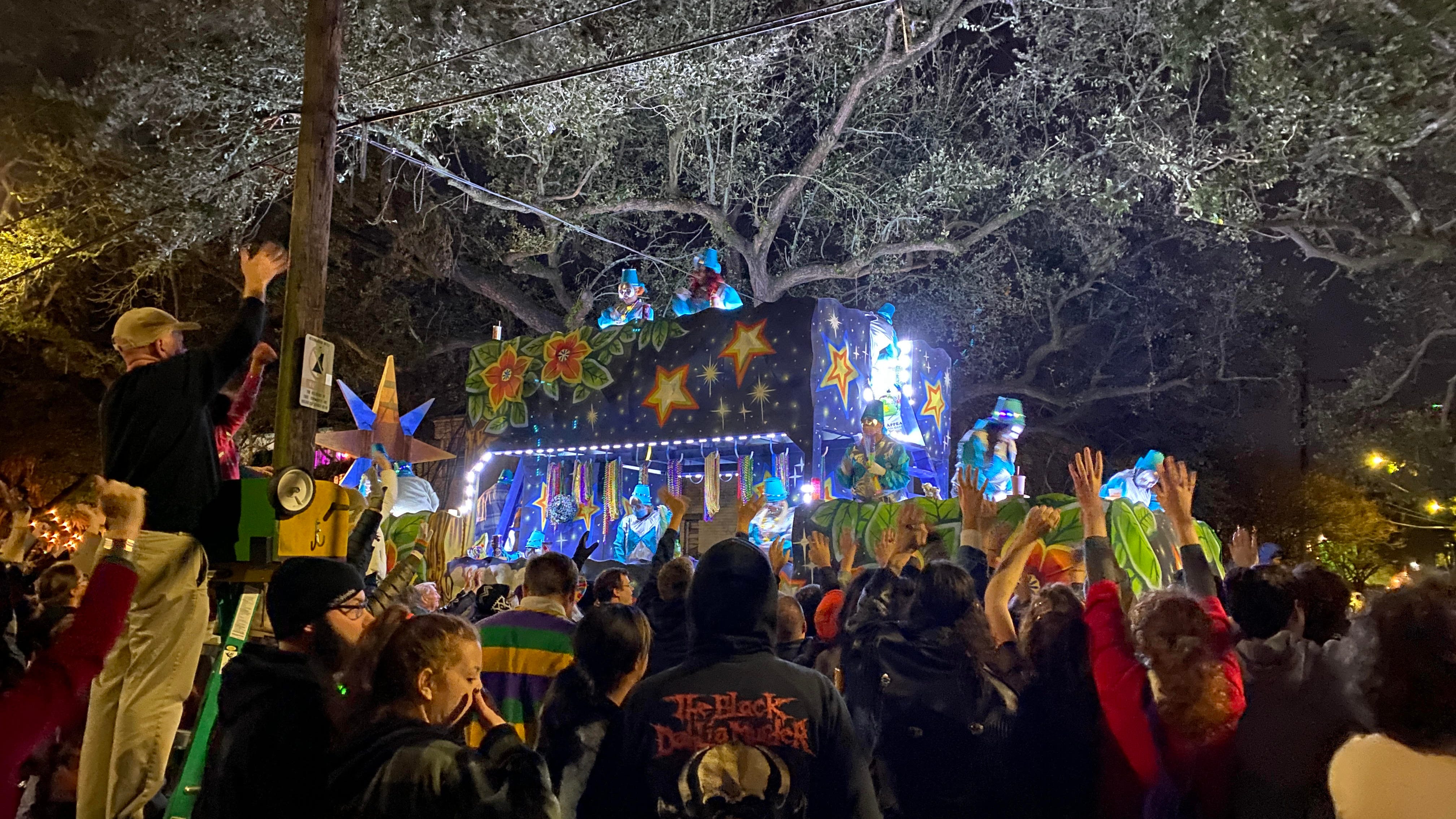 As parades kick off, New Orleans officials say mind your coolers on the route after the terror attack